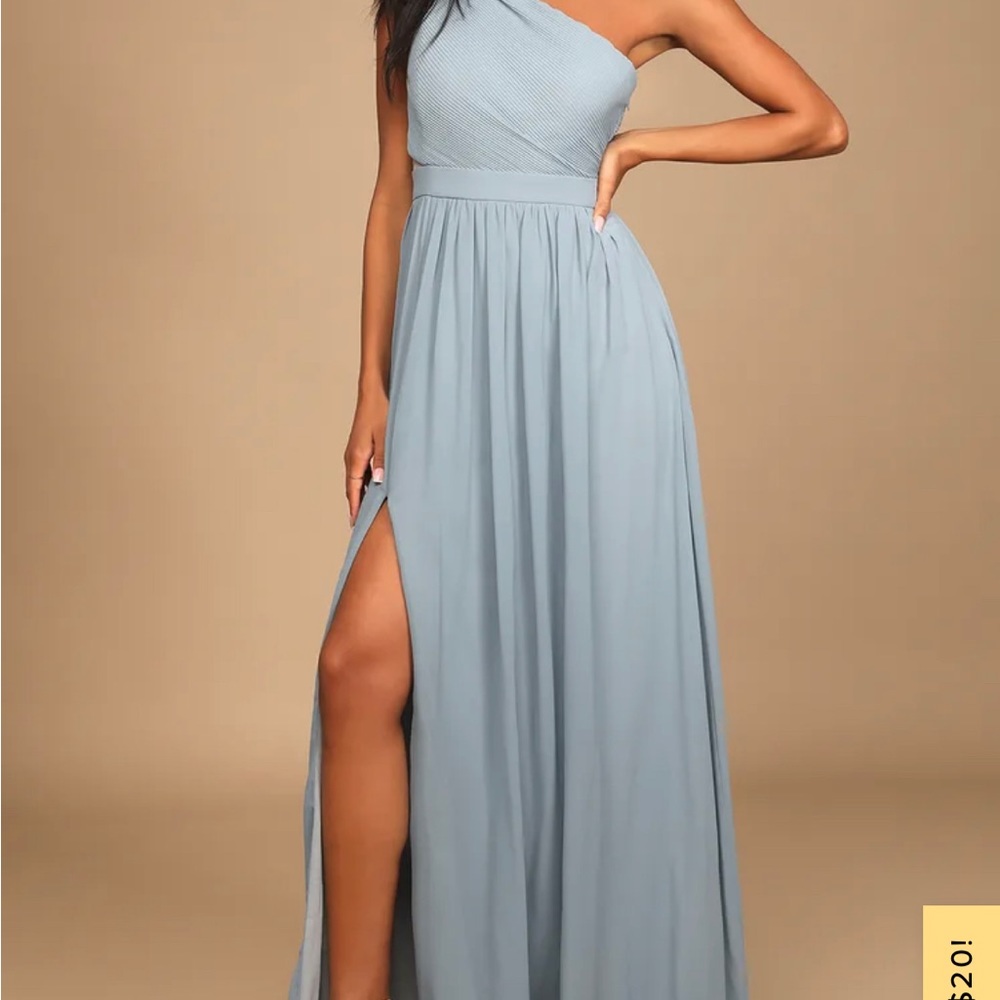 Navy blue Lulus maxi dress
